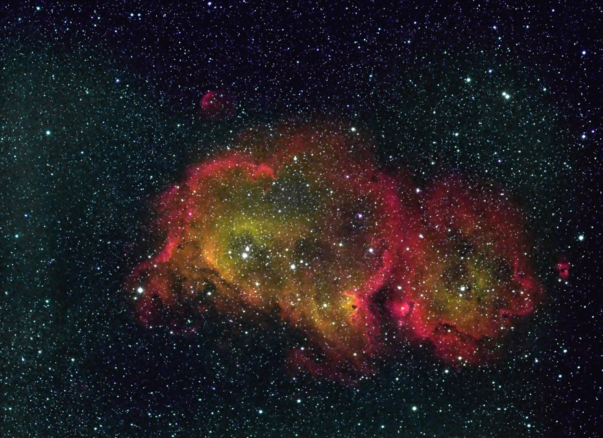 IC1848 Nebula narrow band